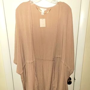 Lauren Conrad Size 3x Tie Front Ruana